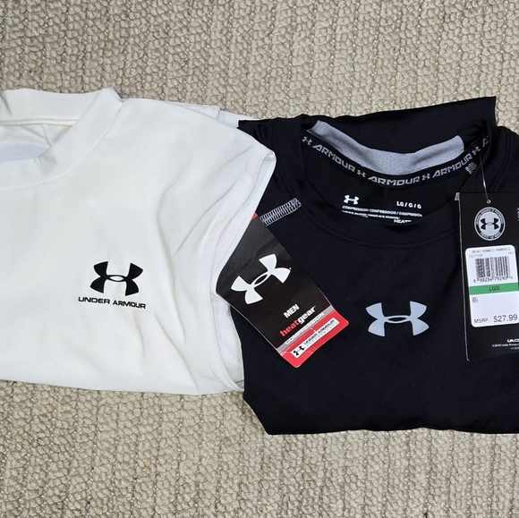 NWT Under Armour Bundle Men's Compression Tops Size Large - Picture 1 of 13